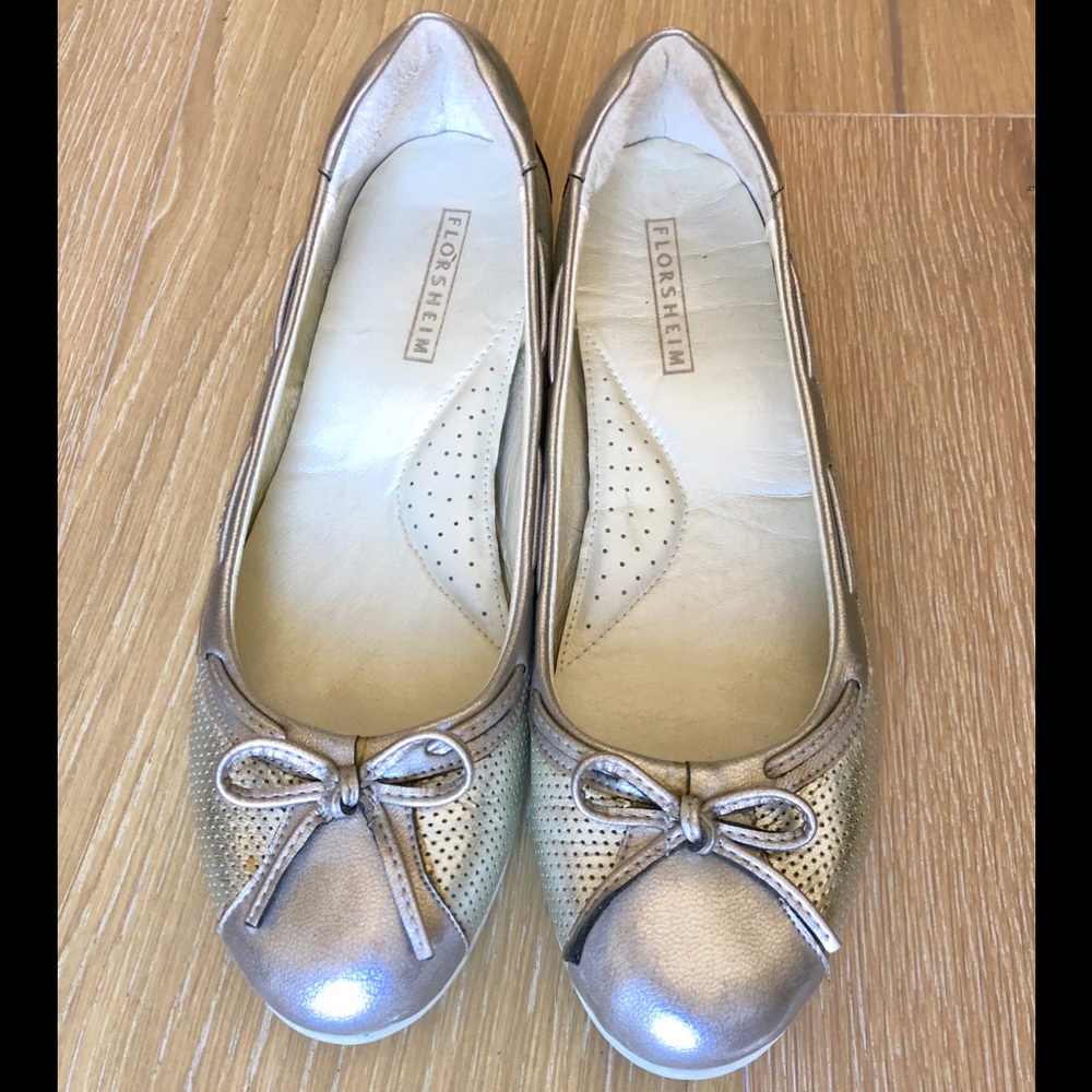 Silver bow flats